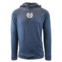 Men's Utah State hooded long sleeve t-shirt navy